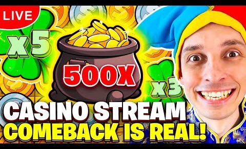 COMEBACK IS REAL! Slots Live – Casino Stream: Biggest Wins with mrBigSpin