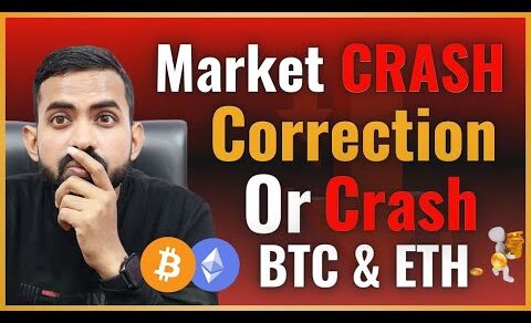 CRYPTO MARKET CRASH – Bitcoin BTC Price Prediction | Crypto News Hindi Today | ETH Price Prediction