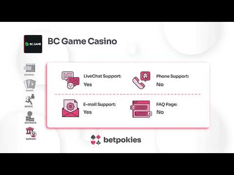 BC Game Casino Video Review | BetPokies