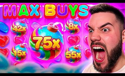 NON STOP MAX BONUS BUYS ON SWEET BONANZA!!! (DEGEN SESSION)