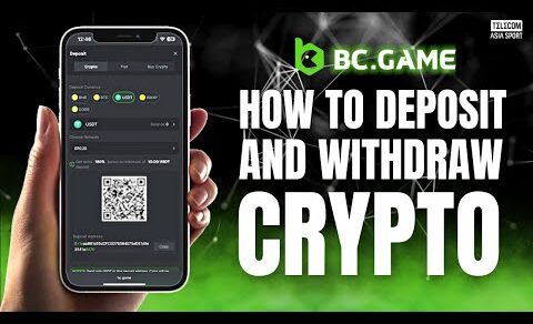 BC.GAME TUTORIAL: How To DEPOSIT or WITHDRAW CRYPTO on BC.GAME App for Beginners | Tutorial