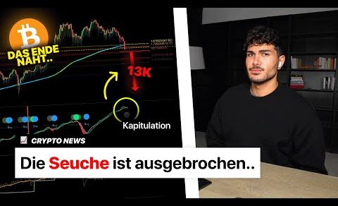 Die LETZTE Bitcoin Kapitulation kommt? Dominoeffekt im Gange!  | Crypto News