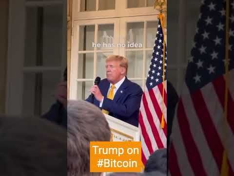 Trump on Crypto #crypto #bitcon #trump