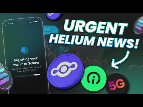 CRITICAL Helium Solana Crypto News…