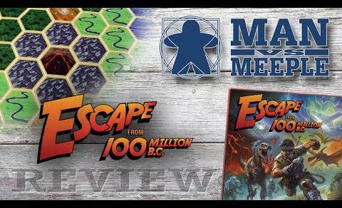 Escape from 100 Million B.C. (IDW Games) Review by Man Vs Meeple