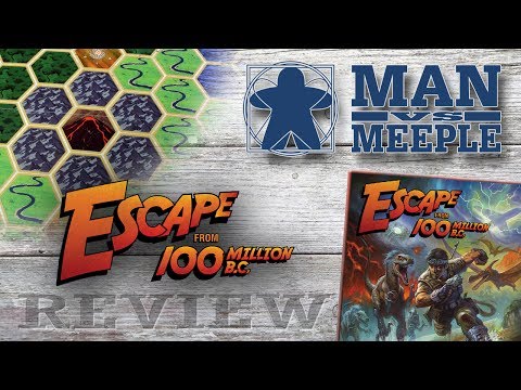 Escape from 100 Million B.C. (IDW Games) Review by Man Vs Meeple