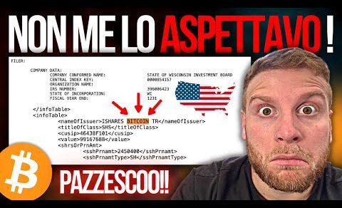 🚨 E’ SUCCESSO L’INASPETTATO!! 🚨 BITCOIN, Oggi reggiti FORTE! 🔥 Crypto NEWS!