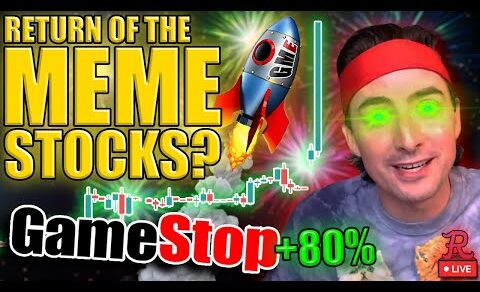 BITCOIN LIVE : MEME STOCKS ARE BACK!? BTC RECOVERY, KEY LEVEL DEFENDED