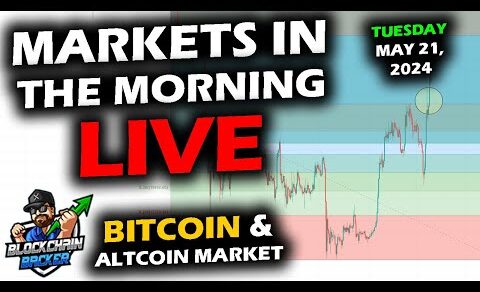 MARKETS in the MORNING, 5/21/2024, Bitcoin $71,300, Ethereum ETF Surge, Alts Up, DXY 104, Gold $2426