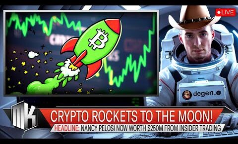 Crypto Is PUMPING, Market Squeezes Higher & Breaking News || The MK Show