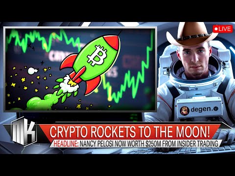 Crypto Is PUMPING, Market Squeezes Higher & Breaking News || The MK Show