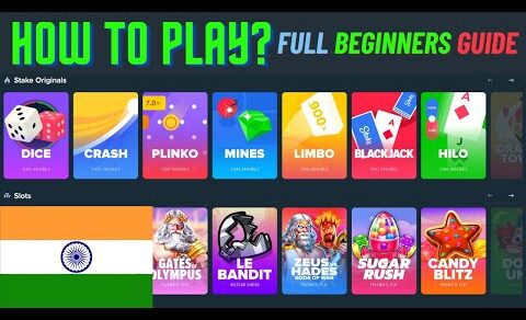 PART1-HOW TO PLAY CASINO GAMES|FULL BEGINNERS GUIDE ON STAKE HINDI INDIA