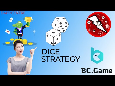 BC GAME CHALLENGE! DICE STRATEGY WITH TRON!