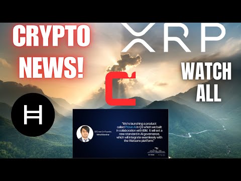 CRYPTO NEWS 🚨Ripple XRP, CSPR & IBM, Hedera & PACK Live 📢 Crypto News 💲 WATCH ALL