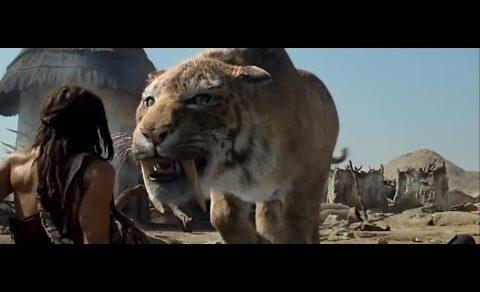 10,000 BC – The Sabertooth Saves D’Leh