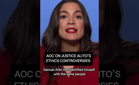 AOC on Justice Alito’s flag scandals