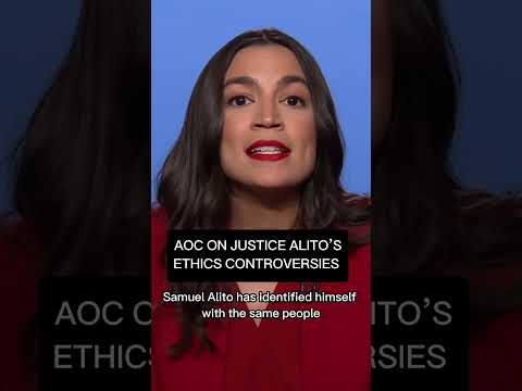 AOC on Justice Alito’s flag scandals