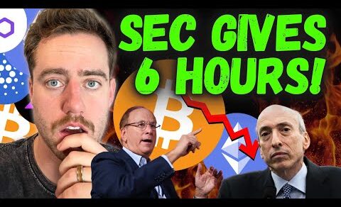 SEC JUST DELAYED ETHEREUM ETF! BITCOIN FALLING BUT DON’T FALL FOR IT!