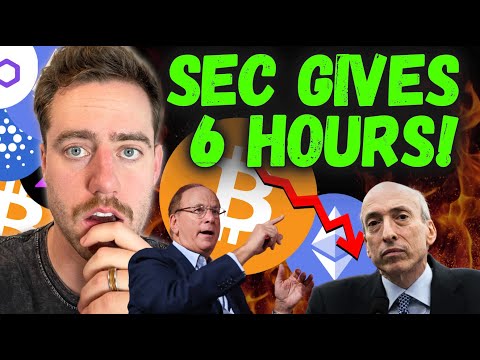 SEC JUST DELAYED ETHEREUM ETF! BITCOIN FALLING BUT DON’T FALL FOR IT!