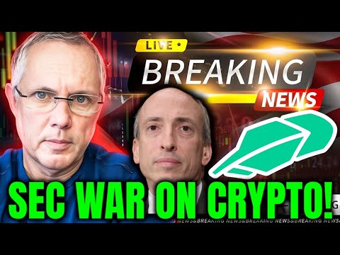 SEC WAGING WAR AGAINST CRYPTO! SEC SUING ROBINHOOD! CRYPTO NEWS!