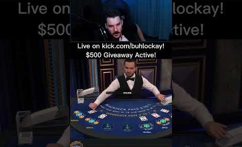 I CAN’T BELIEVE WE HIT THIS BLACKJACK HAND!