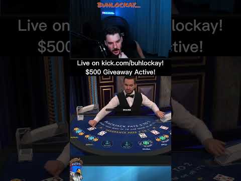 I CAN’T BELIEVE WE HIT THIS BLACKJACK HAND!