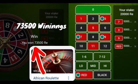 African Roulette Casino Winnings 1xbet +🔞.