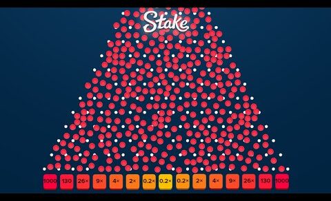 I dropped 1,000 balls on Stake plinko… this is what happened