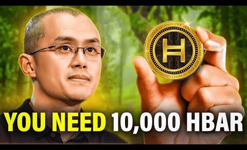 Why $1000 Into HBAR TODAY Will Be Life Changing! CZ BINANCE CEO 2024 Price Prediction