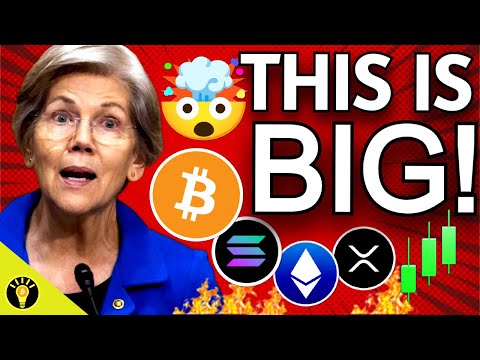 🚨BIG CRYPTO NEWS! BITCOIN BOUNCE, BILLIONS COMING INTO CRYPTO & ELIZABETH WARREN BTC MINING FUD