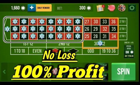 No Loss 100% Profit Strategy 🌹 || Roulette Strategy To Win || Roulette