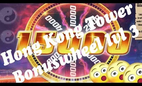 Online Casino Slots – Hong Kong Tower – Low bet Big Win – Freispiele – Bonuswheel lvl 3