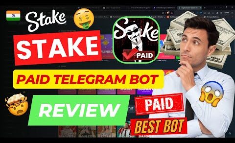 Review of Stake Paid Telegram Bot  🤷‍♂️ | Stake Premium Mine Predictor Bot 🤖 | Paisa Vasool Bot 🤑