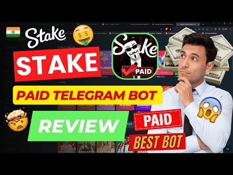 Review of Stake Paid Telegram Bot  🤷‍♂️ | Stake Premium Mine Predictor Bot 🤖 | Paisa Vasool Bot 🤑