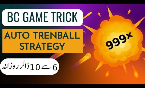 100% Profitable BC Game Crash Trick | BC Game Strategy | Auto Cash Trend Ball