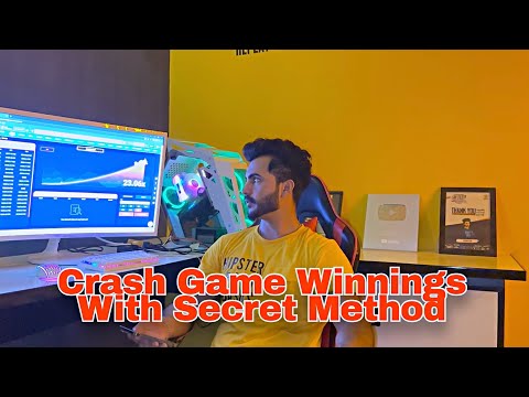 Crash Game Winnings With Secret Method By ŁEGEND SAM