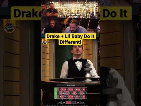 Drake And Lil Baby Do It Different! #roulette #drake #lilbaby #bigwin #shorts #fyp