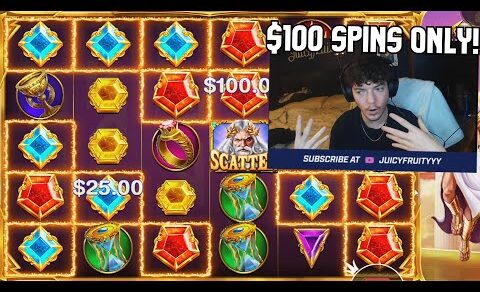 I tried $100 SPINS on GATES OF OLYMPUS! (STAKE)