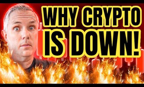 WHY THE CRYPTO MARKET DOWN TODAY! IS THIS THE START OF A CRYPTO CRASH?! CRYPTO NEWS!