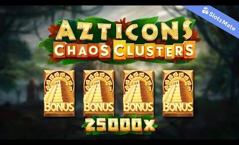 AMAZING 1000X STAKE HIT ON AZTICONS CHAOS CLUSTERS SLOT 👹