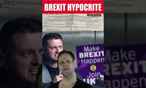 Tommy Robinson is a Brexit Hypocrite #shorts