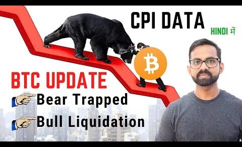 CRYPTO MARKET CRASH – Bitcoin BTC Price Prediction | Crypto News Hindi Today | CPI update in hindi