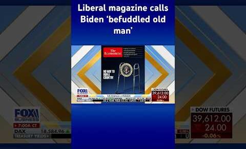 Liberal magazine The Economist on why Biden must withdraw from 2024 race #shorts