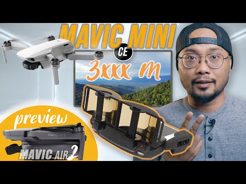 DJI MAVIC MINI | Ujian Jarak Dengan Signal Booster // Preview Mavic Air 2 (Malaysia)