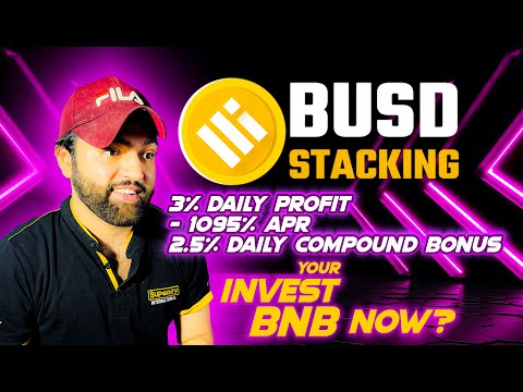 BUSD STAKING I Newly Launch Best Decentralized Project I Earn up to 3% Daily Profit I 8% Referral