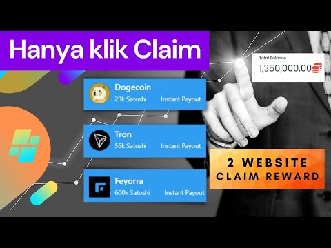 Dibayar 1,5 Juta Satoshi TRX Tiap Klik | 2 Website Penghasil Uang Terbukti Membayar Tanpa Batasan