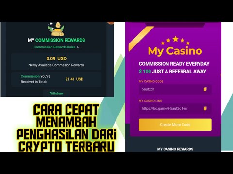 Cara cepat dapat crypto dari bc.games