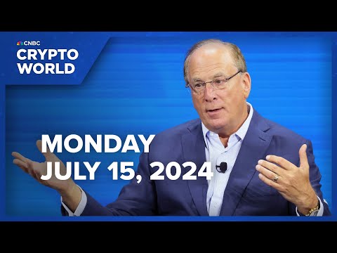 BlackRock CEO Larry Fink ‘major believer’ there’s role for bitcoin in portfolios: CNBC Crypto World