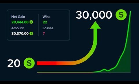 $20 TO $30,000 STAKE DICE STRATEGY