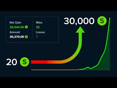 $20 TO $30,000 STAKE DICE STRATEGY